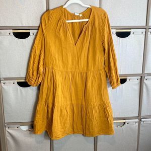 GAP Mustard Yellow Dress